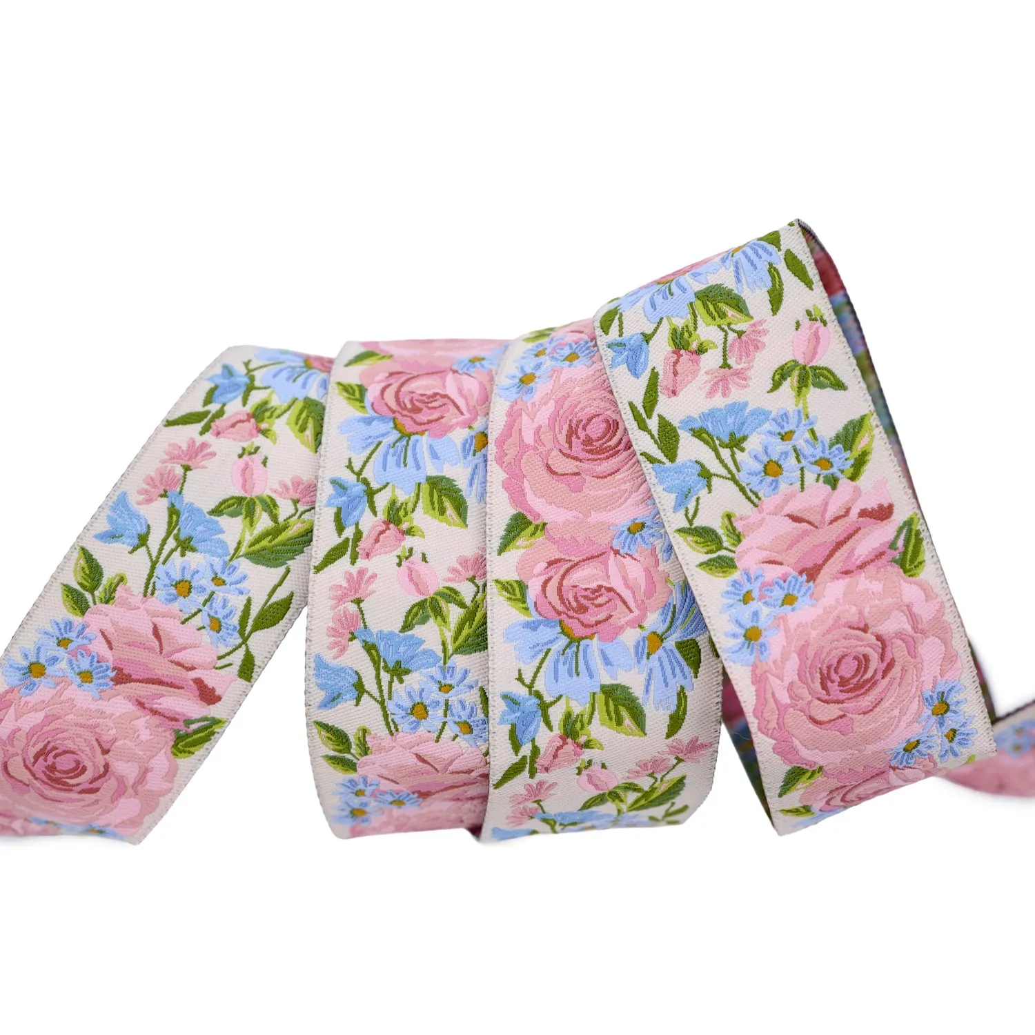 Renaissance Ribbon Secret Garden Rose Garden Webband 32mm 1 Yard