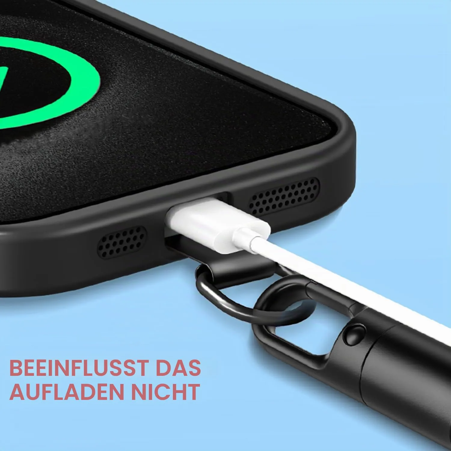 MORSUNBELA Handykette kurz verstellbar Handschlaufe