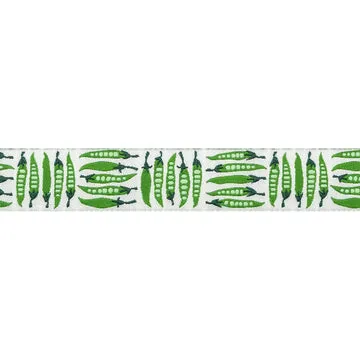 Renaissance Ribbon Vegetable Garden Green Beans Schmuckband 1 Yard