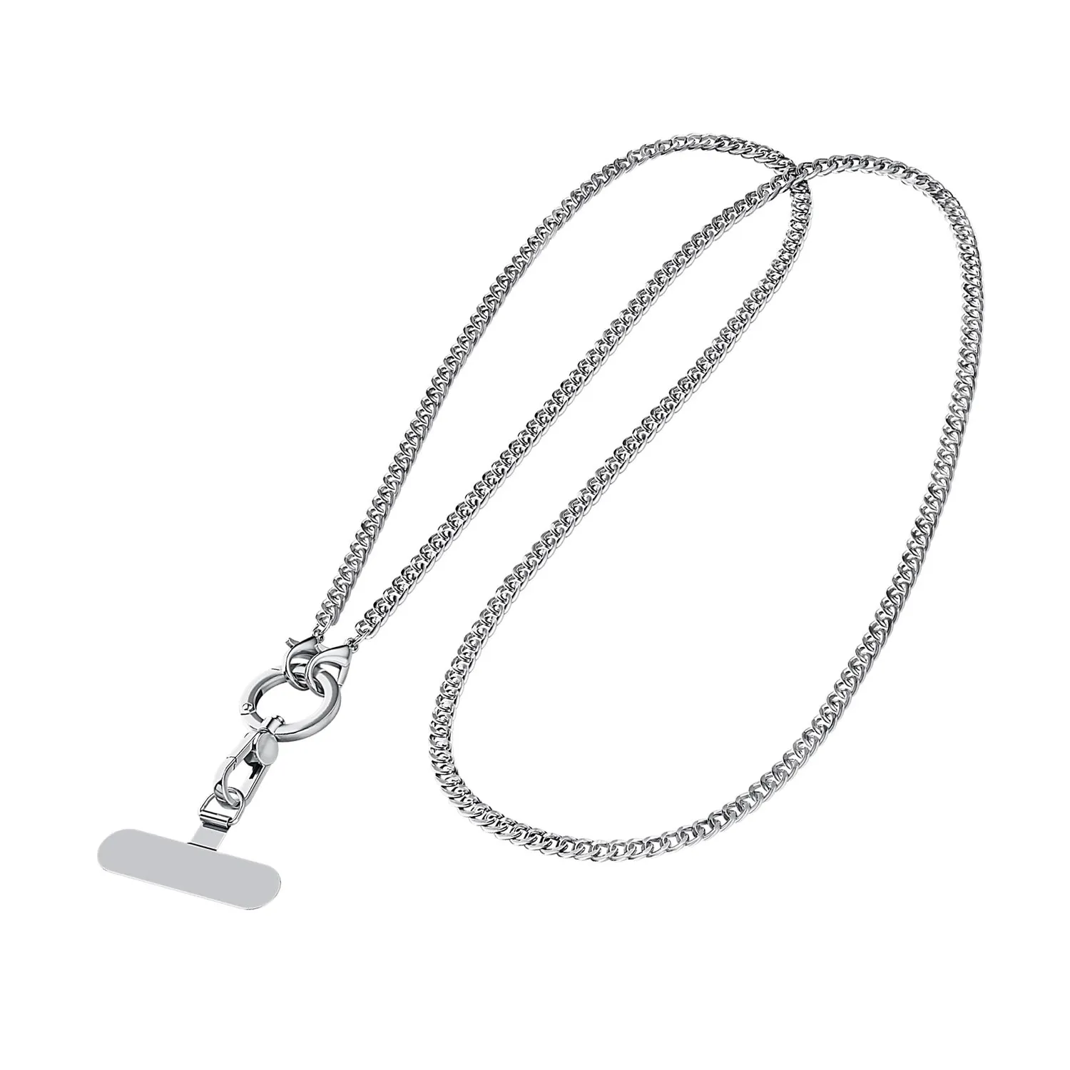 MORSUNBELA Handykette Metall 125 cm 7 mm