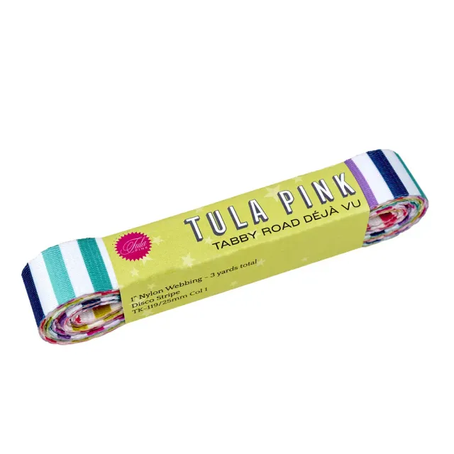 Renaissance Ribbon Tabby Road Disco Stripe Gurtband