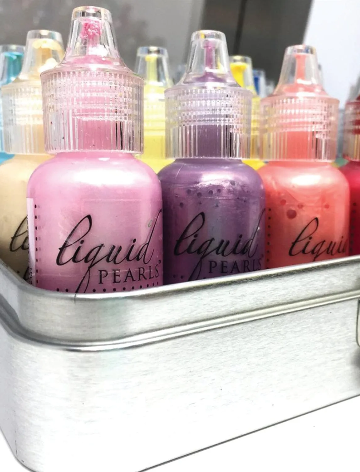 Idea-ology Tim Holtz Alcohol Ink Storage Tin Blechdose