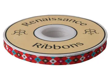 Renaissance Ribbon Argyle and Stars Jacquardband Jessica Jones