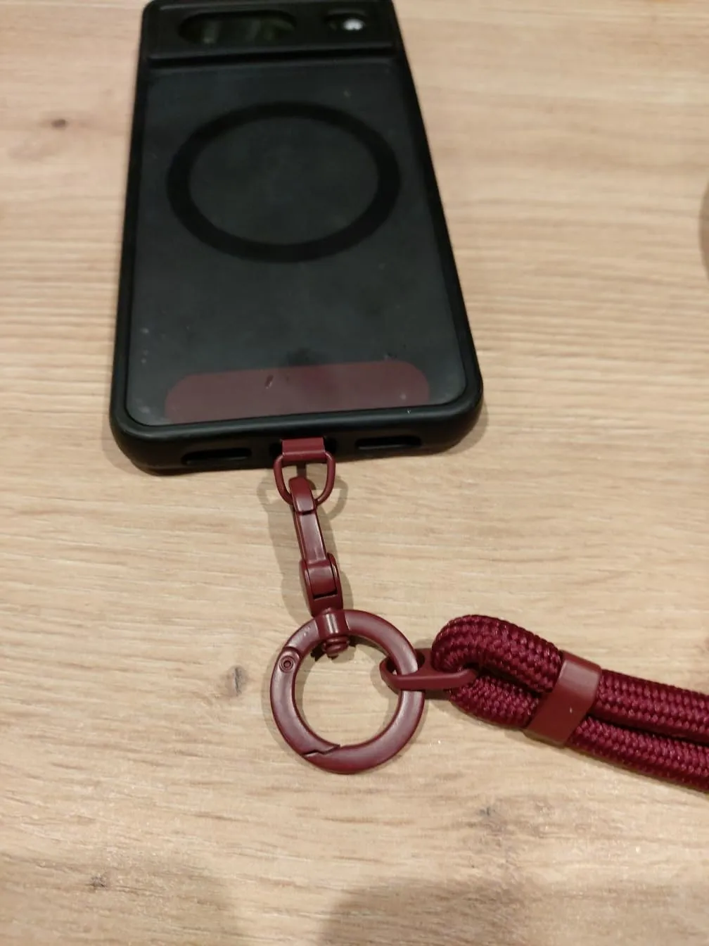 MORSUNBELA Handykette 4-in-1 Handyband zum Umhängen