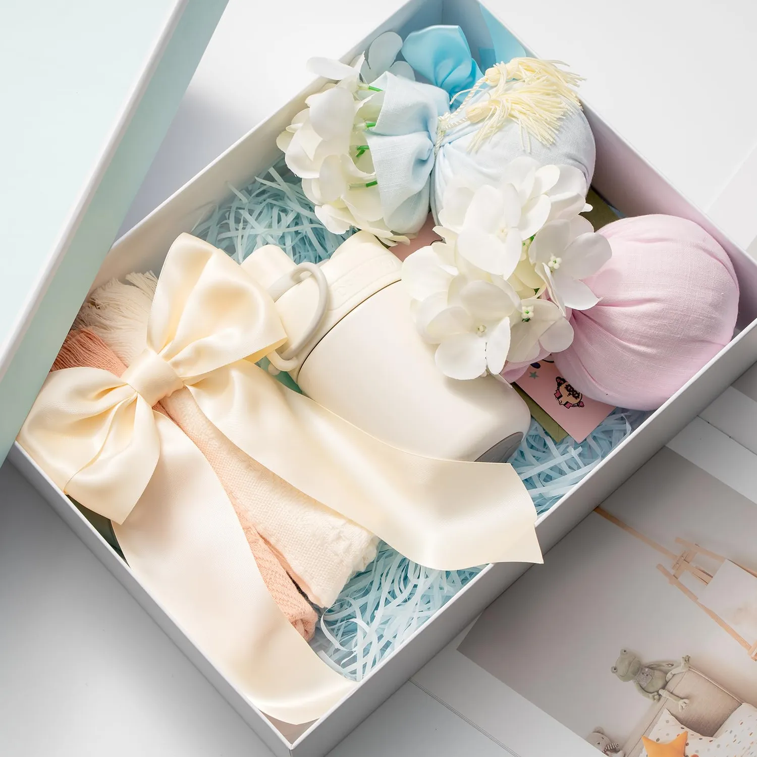 MORSUNBELA Schleifen Deko Hochzeit Geschenkschleifen