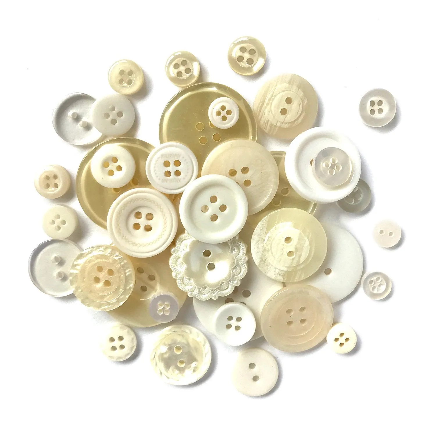 Buttons Galore Going Green Nähknöpfe 100g Mix