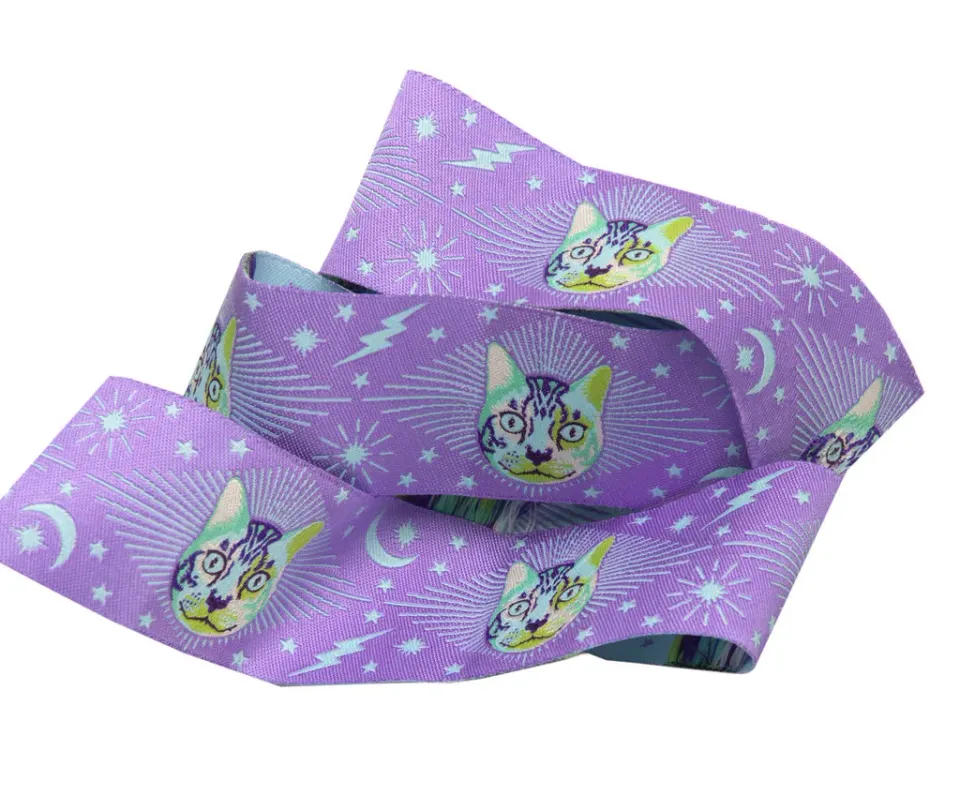 Renaissance Ribbon Curiouser Cheshire Cat Band 1,5 Zoll