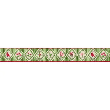 Renaissance Ribbon Holiday Cheer Holiday Charm Weihnachtsband 16mm 1 Yard