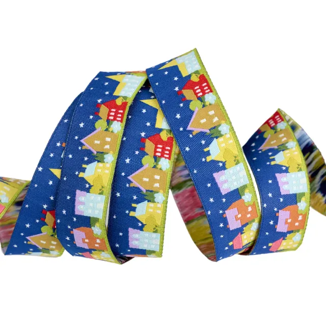 Renaissance Ribbon Paper Hamlet Neighbors Dekoband 1 Yard