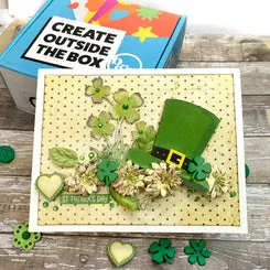 Buttons Galore St. Patrick Nähknöpfe 50 Stück Kleeblatt