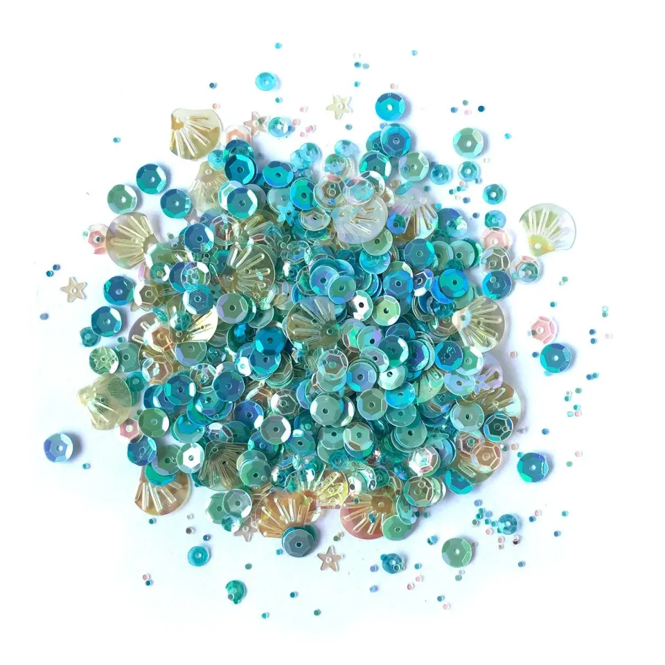 Buttons Galore Seaside Holiday Pailletten 30 g
