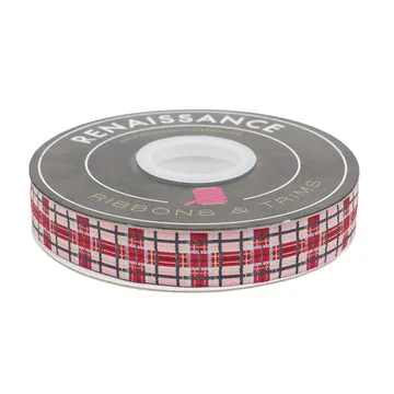 Renaissance Ribbon Adventale Ribbon Plaid Webband Yard