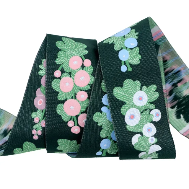 Renaissance Ribbon Love Letter Hollyhock Blumenband 1 Yard
