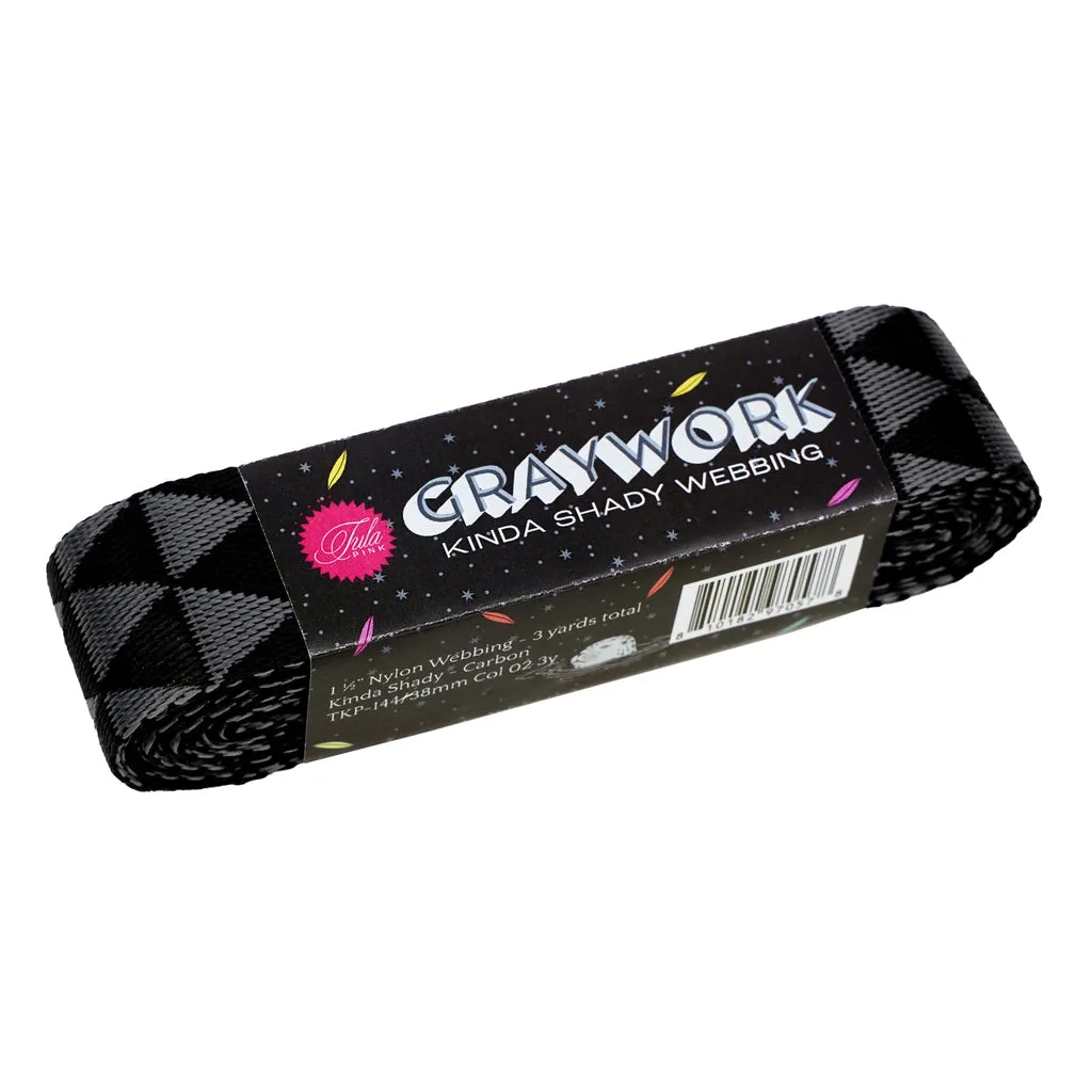 Renaissance Ribbon Graywork Kinda Shady Gurtband Nylon