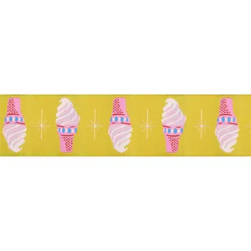 Renaissance Ribbon Best Day Ice Cream Webband 1 Yard