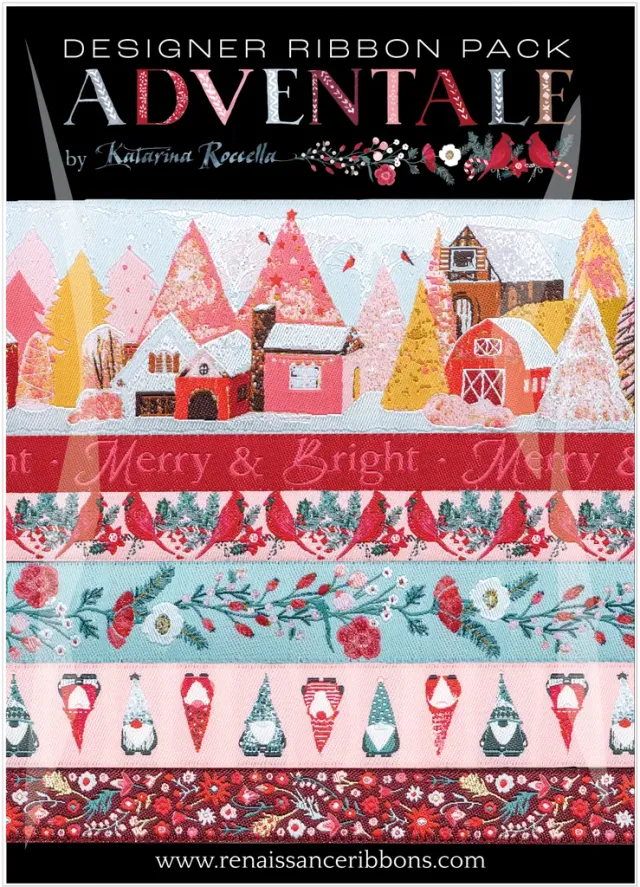 Renaissance Ribbon Adventale Webband-Set Designer Pack 6 Yard