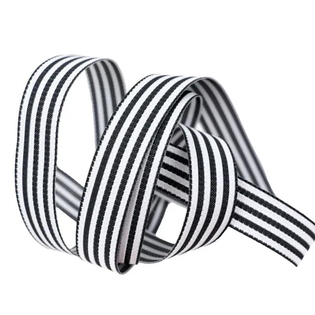 Renaissance Ribbon Witchy Ways Striped Webband 16mm 1 Yard Halloween