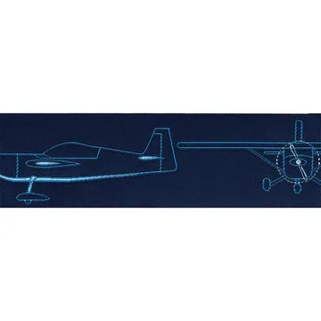 Renaissance Ribbon High Flight Airshow Band Blau 1 Yard