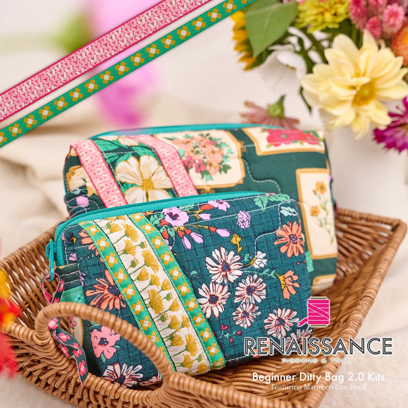 Renaissance Ribbon Ditty Kit Club Nähset Tula Pink ByAnnie