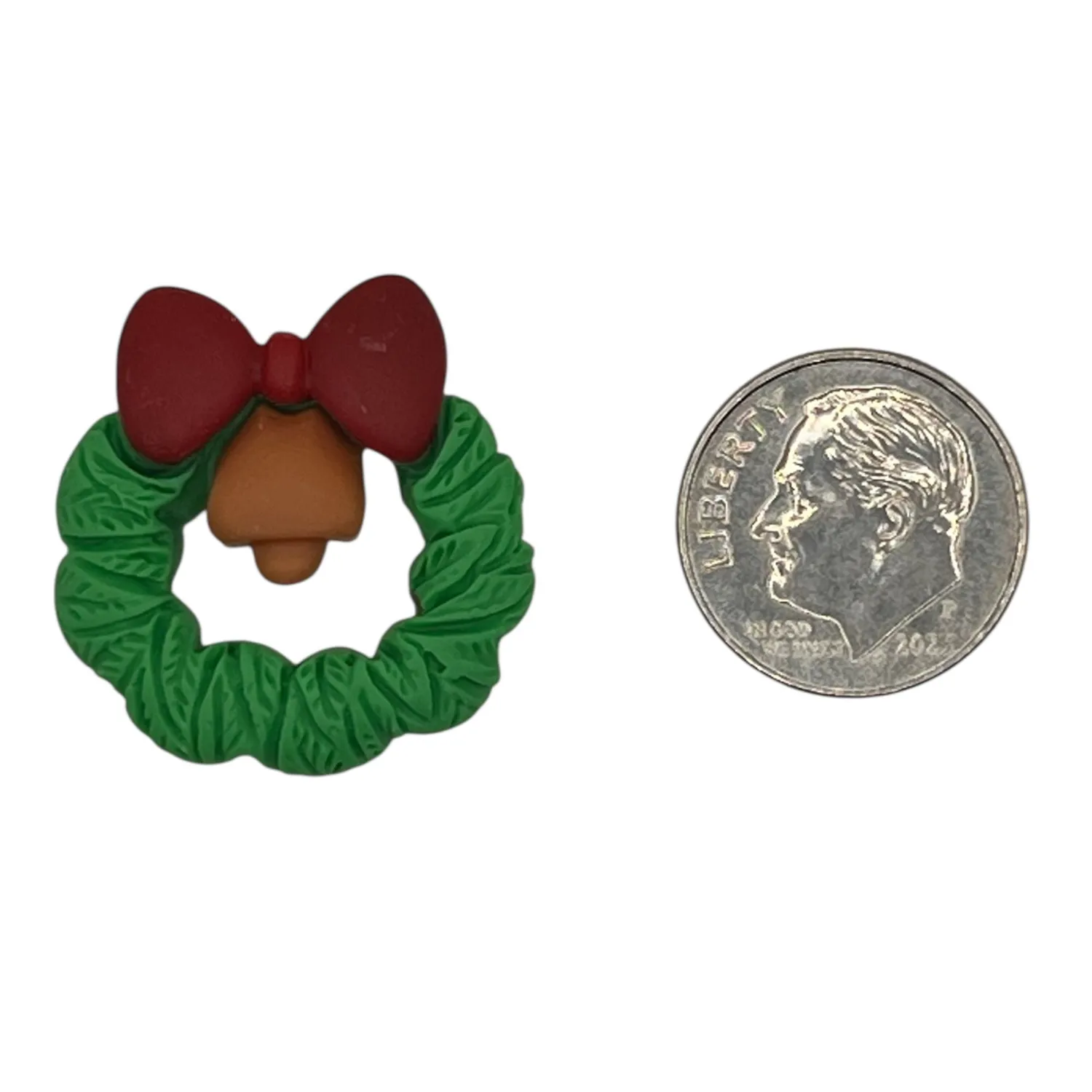 Buttons Galore Christmas Wreath Harz-Cabochon 25 Stück handbemalt