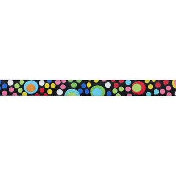 Renaissance Ribbon Soda Pop Bubbles Webband 1 Yard schwarz