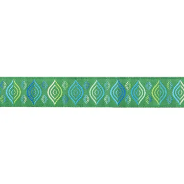 Renaissance Ribbon Soda Pop Groovy Schmuckband 1 Yard Grün