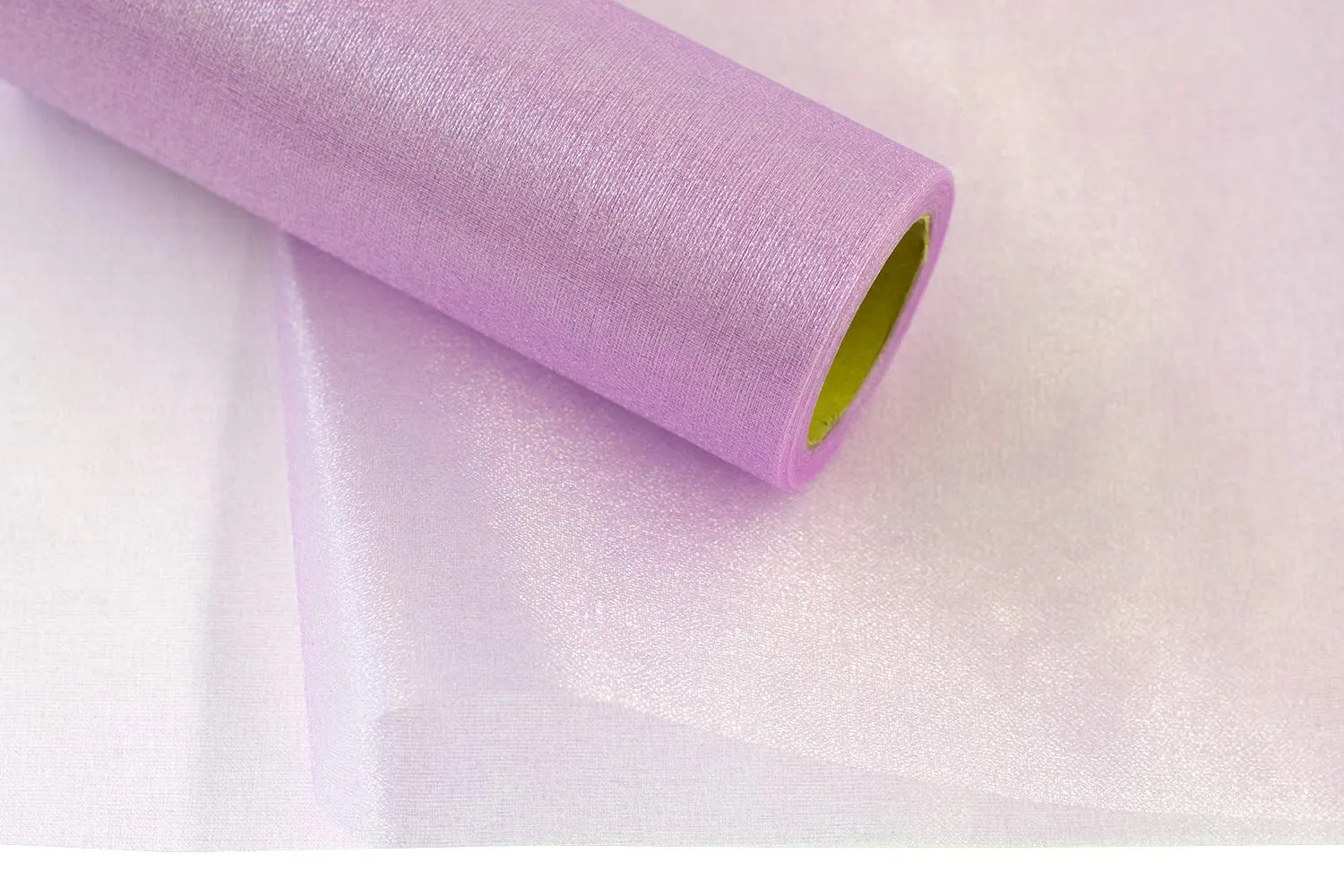 Creativery Snow Organza Rolle 36 cm x 9 m