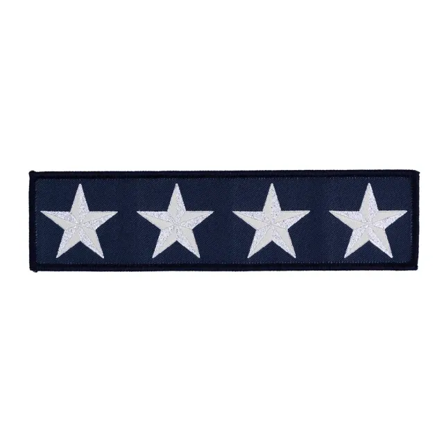 High Flight 4 Star Aufbügelpatch 38 x 149 mm