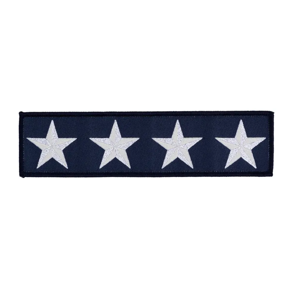 High Flight 4 Star Aufbügelpatch 38 x 149 mm