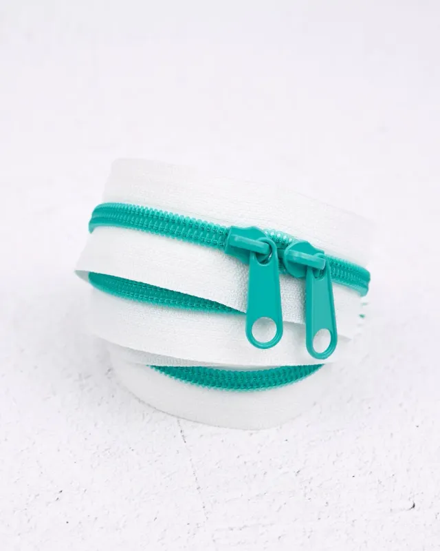 Renaissance Ribbon Tidal #5 Handtaschen-Reißverschluss mit Doppelschieber