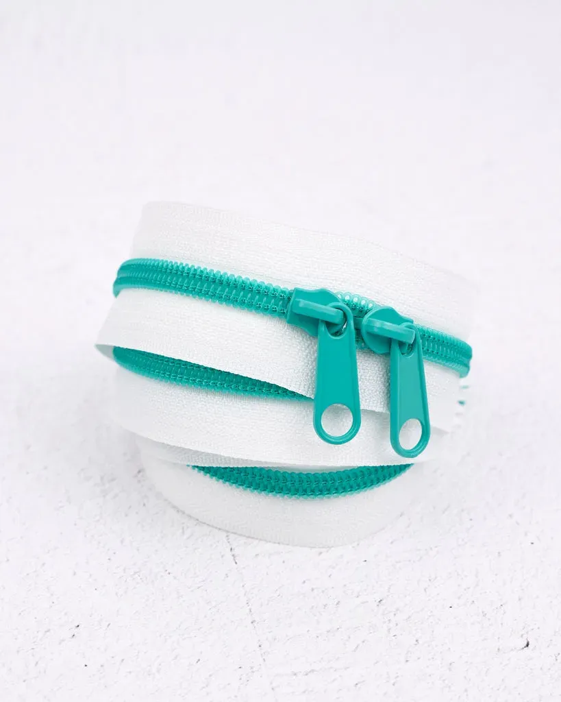 Renaissance Ribbon Tidal #5 Handtaschen-Reißverschluss mit Doppelschieber