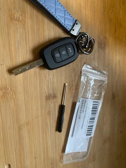 MORSUNBELA Auto Schlüsselanhänger Schlüsselbund aus Kunstleder