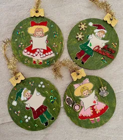 Buttons Galore Sparkling Sentiments Holzwörter Glitzer 8 Stück