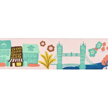 Renaissance Ribbon The Genesis of a Journey It Takes a Village Band 1 Yard