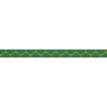 Renaissance Ribbon Savannah Palms Schleifenband 1 Yard Polyester