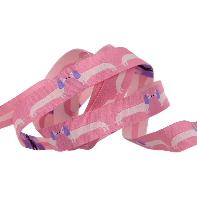 Renaissance Ribbon Dog Park Long Dog Webband 5/8" 1 Yard Hund