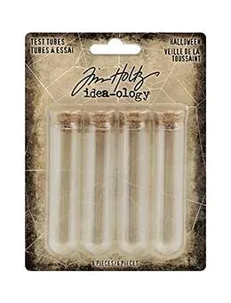 Idea-ology Tim Holtz Test Tubes Halloween Reagenzgläser