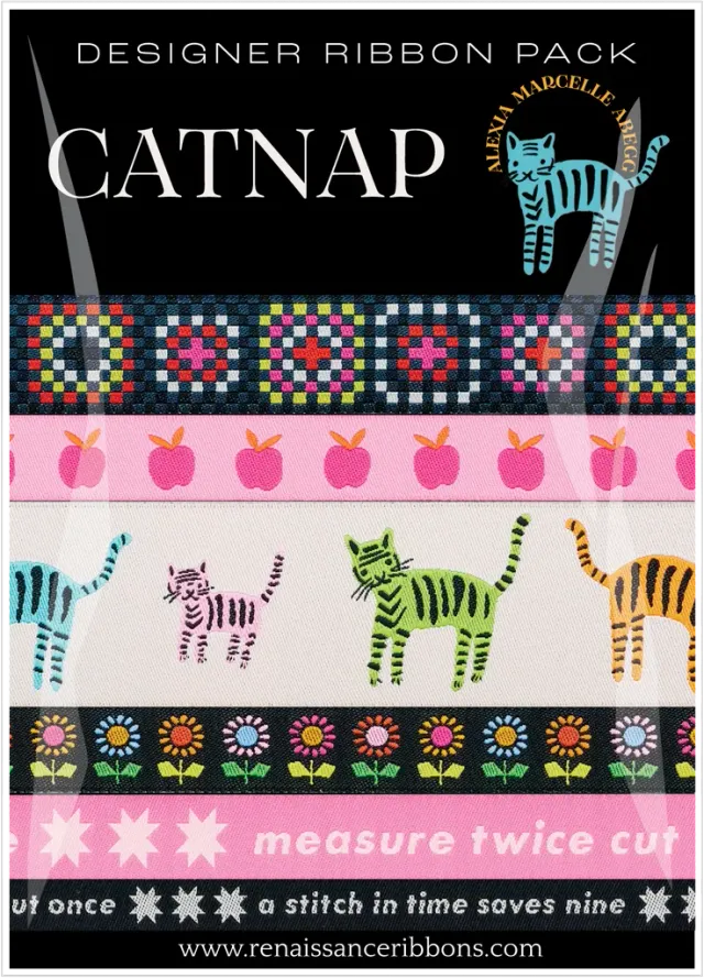 Renaissance Ribbon Catnap Designer Pack Webband-Set 6-tlg