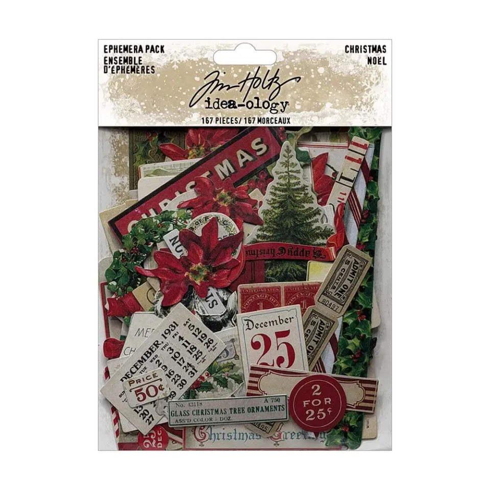 Idea-ology Tim Holtz Ephemera Papierdekoration