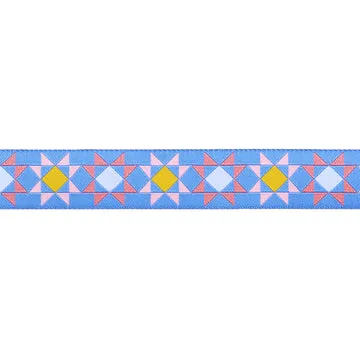 Renaissance Ribbon Playful Quilty Band 1 Yard bunt Patchwork