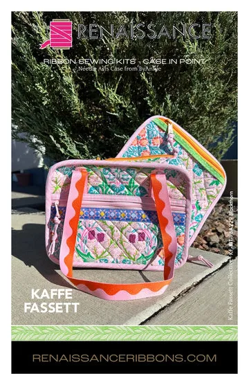 Renaissance Ribbon Sewing Kit Case in Point Nähset