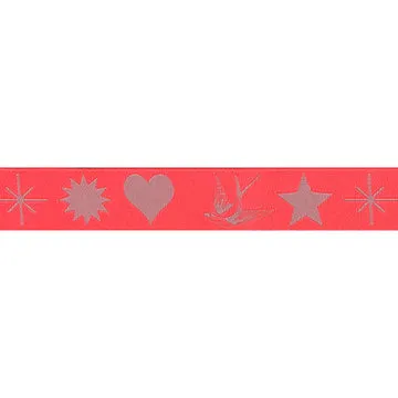 Renaissance Ribbon EverGlow Fairy Flakes Jacquardband 22mm