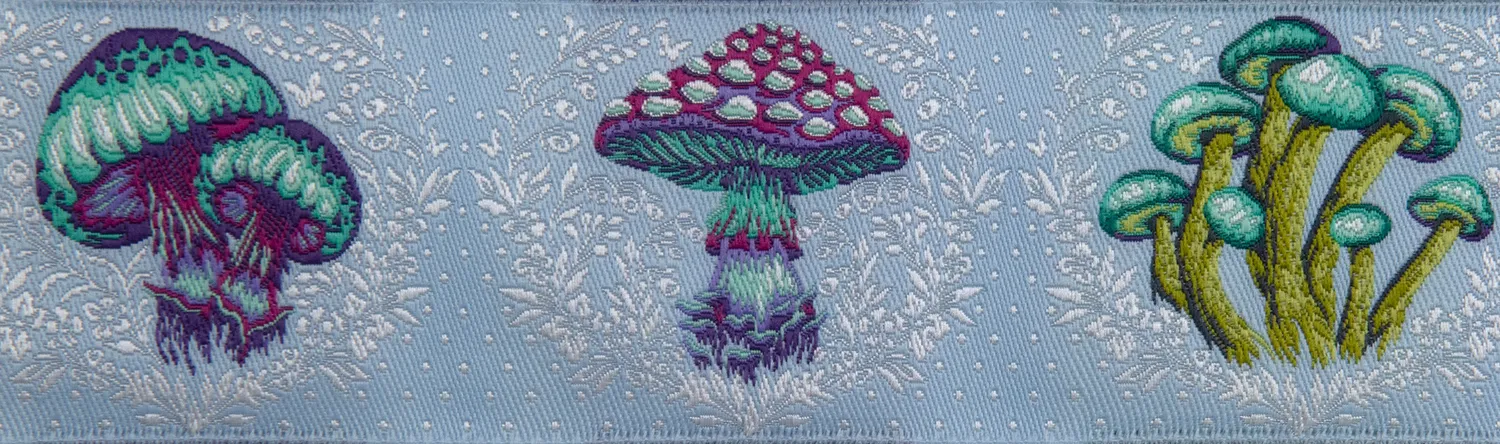 Renaissance Ribbon Down to Earth Morel Support Band 1 Yard