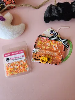 Buttons Galore Sprinkletz Tri-Color Treats Halloween-Streuteile 12 g