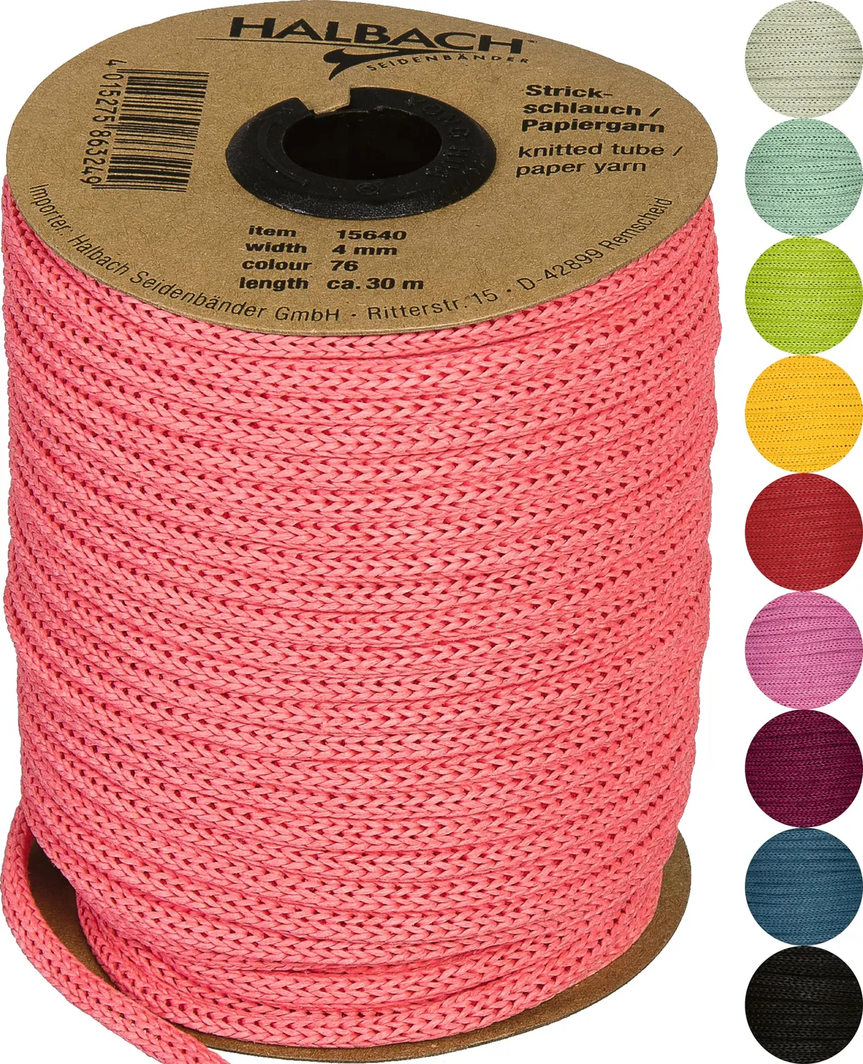 Halbach Papier-Strickschlauch