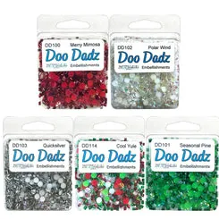 Buttons Galore Doo Dadz Bundle Bastelsteine irisierend