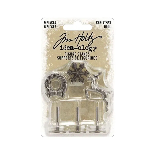 Idea-ology Tim Holtz Christmas Figure Stands Aufsteller