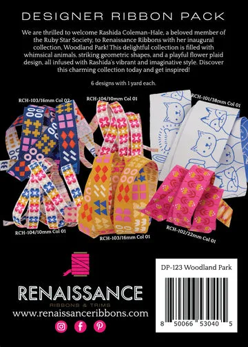 Renaissance Ribbon Woodland Park Designer Pack Bänder-Set