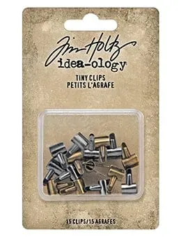 Idea-ology Tim Holtz Tiny Clips Mini Klammern