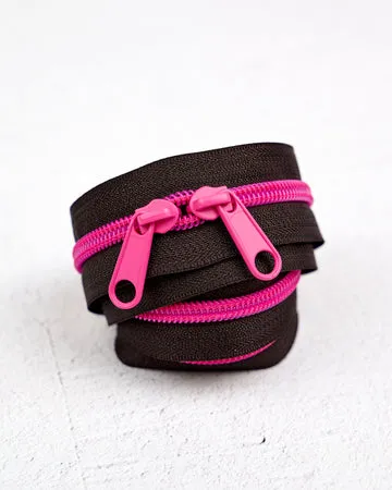 Renaissance Ribbon Neon Rose Handtaschen Reißverschluss Nr. 5